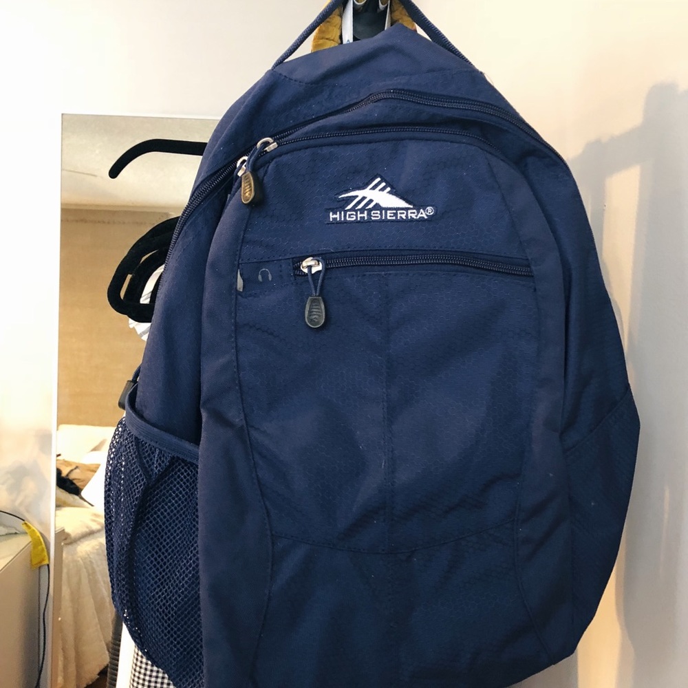 Blue High Sierra backpack